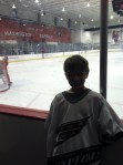 at Caps practice