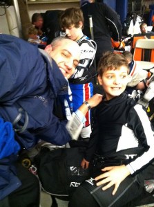With Ryan at the Winter Classic