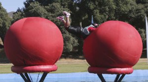 Wiping out on the Big Red Balls