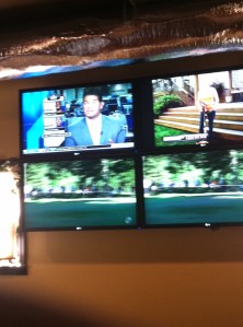 Sports bar TVs