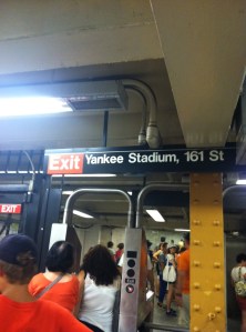 Yankee Stadium subway stop