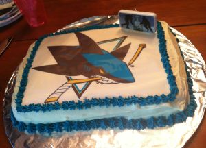 Sharks cake