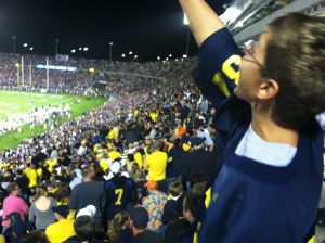 Ryan sings Hail to the Victors