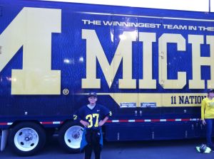 Ryan and the Michigan truck
