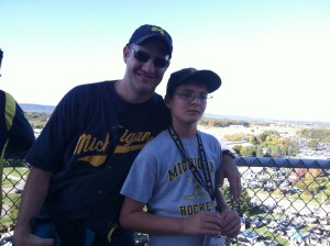 Ryan and Dad at Penn State