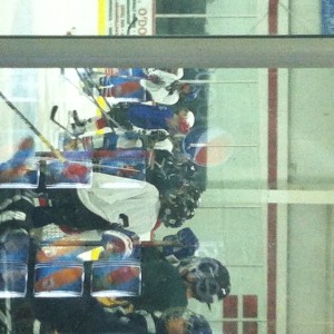 Ryan at hockey practice