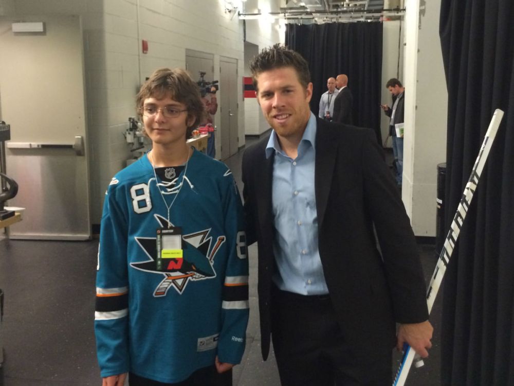 Ryan and Joe Pavelski
