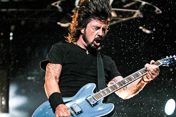 Dave Grohl of the Foo Fighters